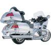 2 SLIP-ON Classic 4 Tum Chrome COBRA Lång / Scalloped tip – miniatyr 1