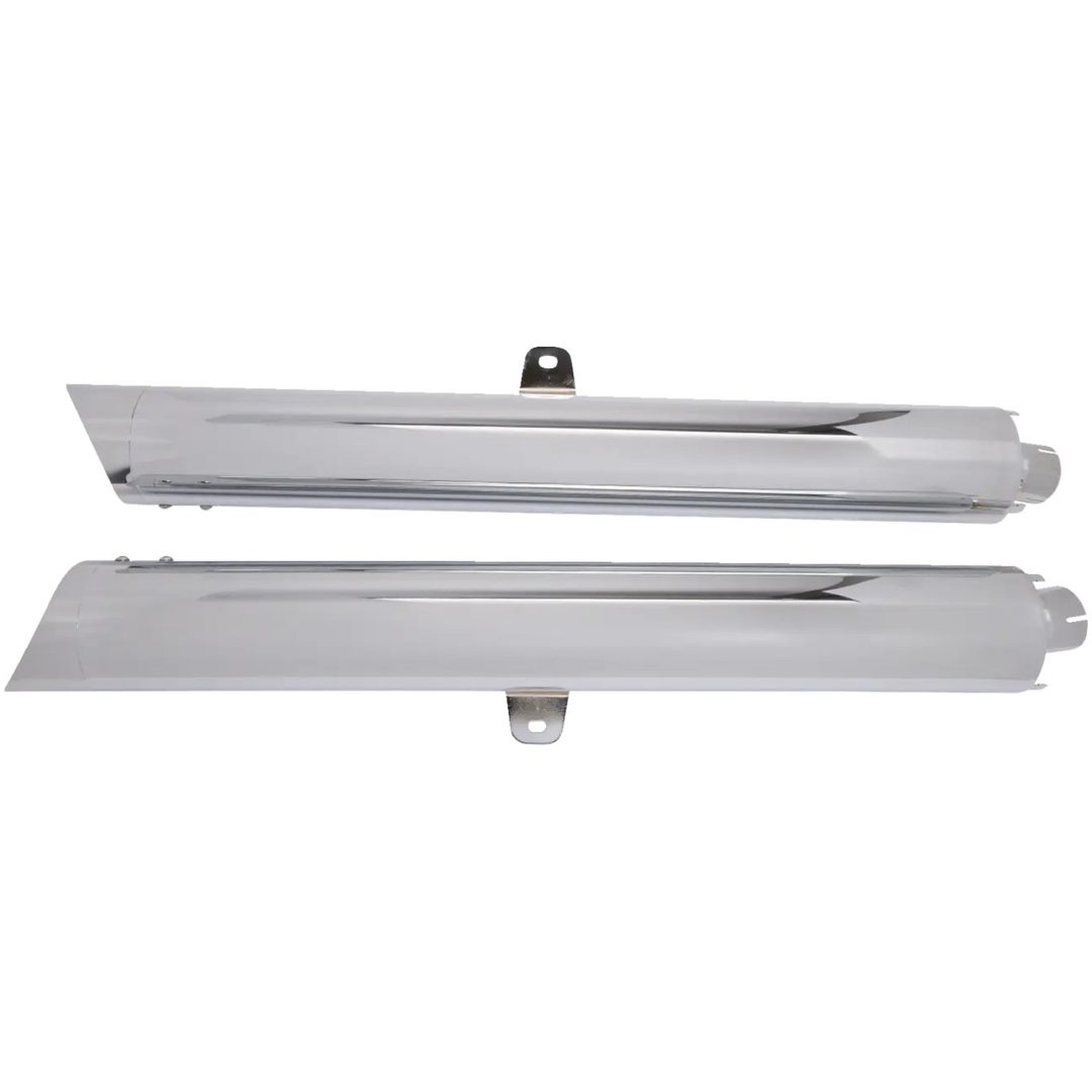 2 SLIP-ON Classic 4 Tum Chrome COBRA Scalloped tip – bild 2