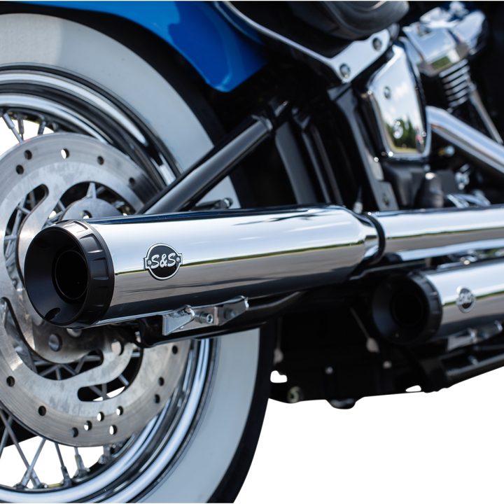 2 SLIP-ON Grand National S&S Cycle Chrome / Race – bild 2