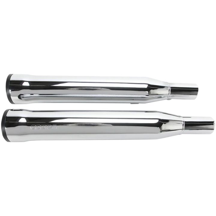 2 SLIP-ON Race Pro 3 Tum COBRA Chrome – bild 2