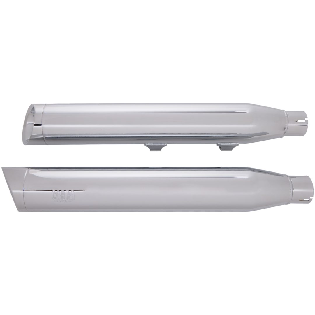 2 SLIP-ON Rund 3 Tum COBRA Chrome – bild 2
