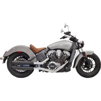 2 SLIP-ON Rund 4 tum BASSANI XHAUST