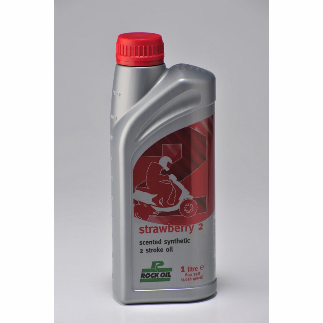 2-Taktsolja Jordgubb Rock Oil