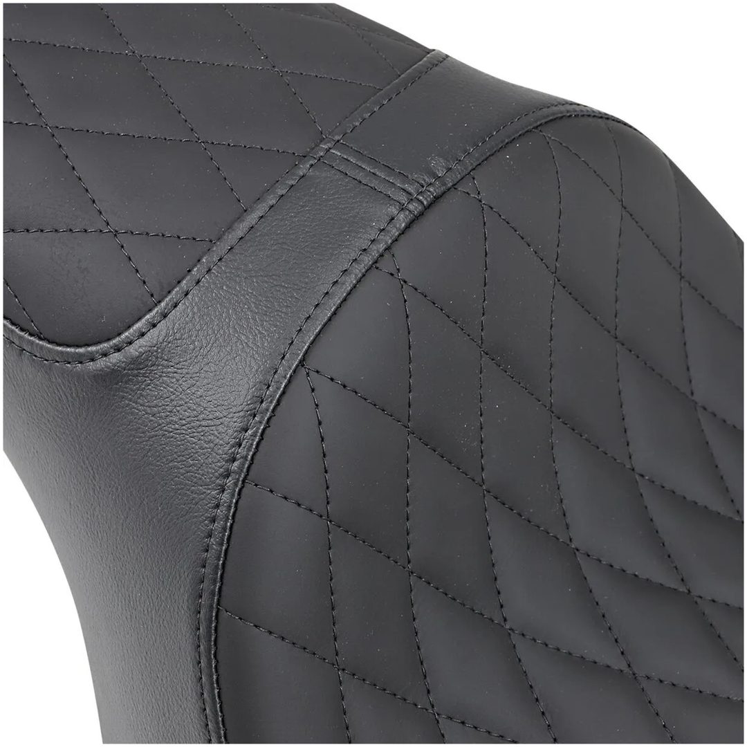 2-Up Sadel Caballro Svart DRAG SPECIALTIES Diamond Stitch – bild 4