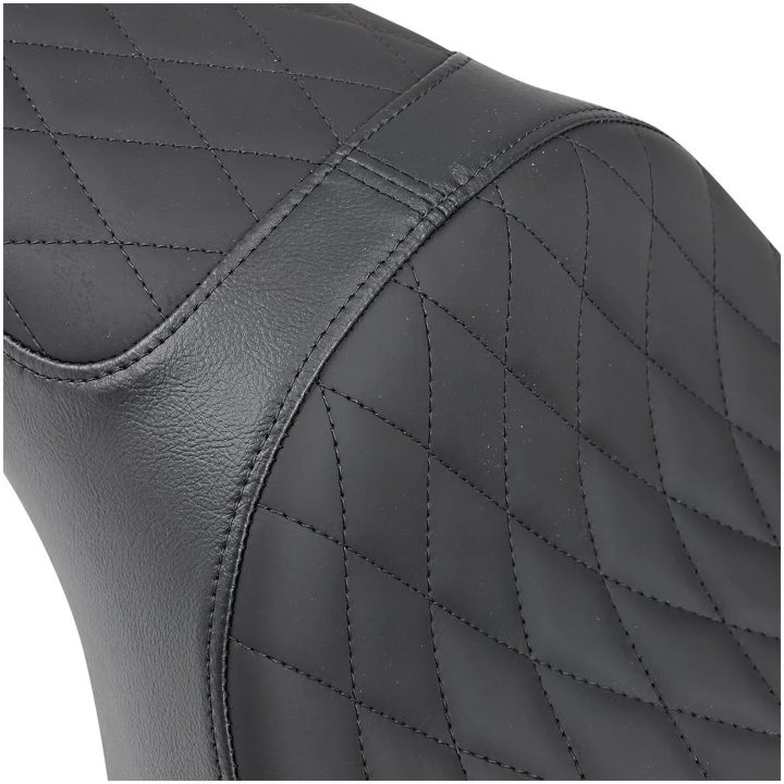 2-Up Sadel Caballro Svart DRAG SPECIALTIES Diamond Stitch – bild 4