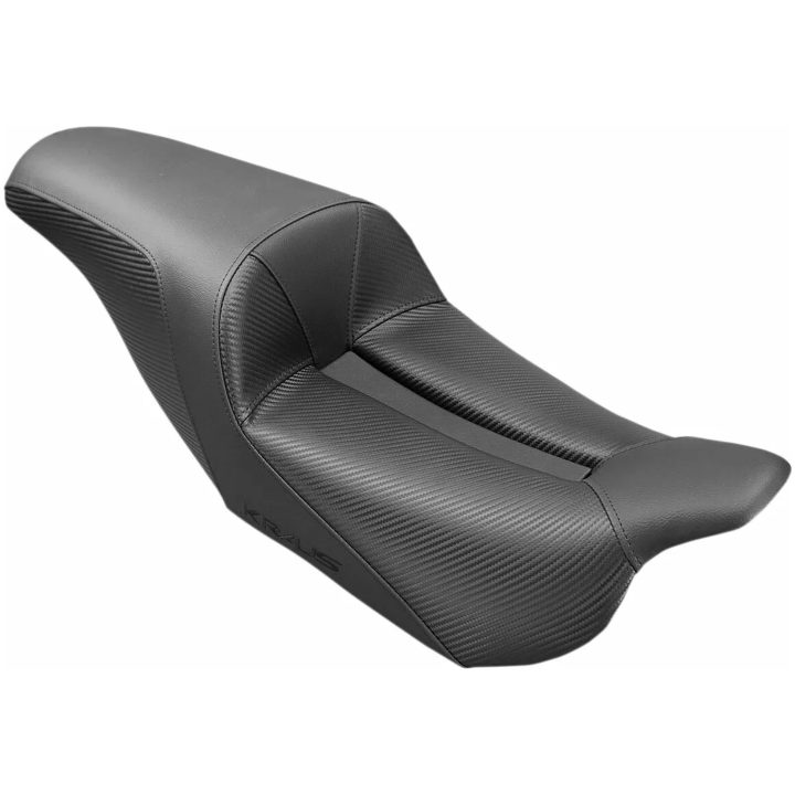 2-Up Sadel Kraus Motor Pro Series SADDLEMEN Svart – bild 2