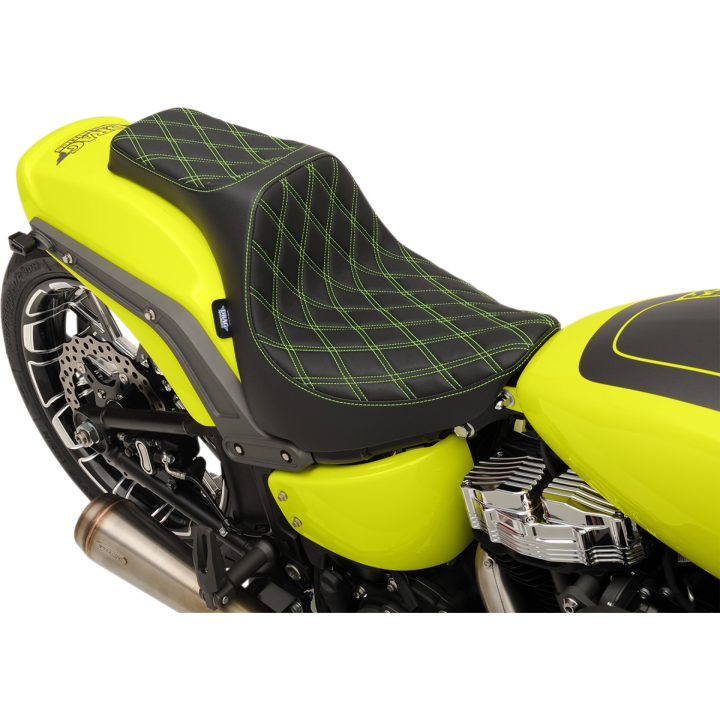 2-Up Sadel Predator DRAG SPECIALTIES svart/silver – bild 5