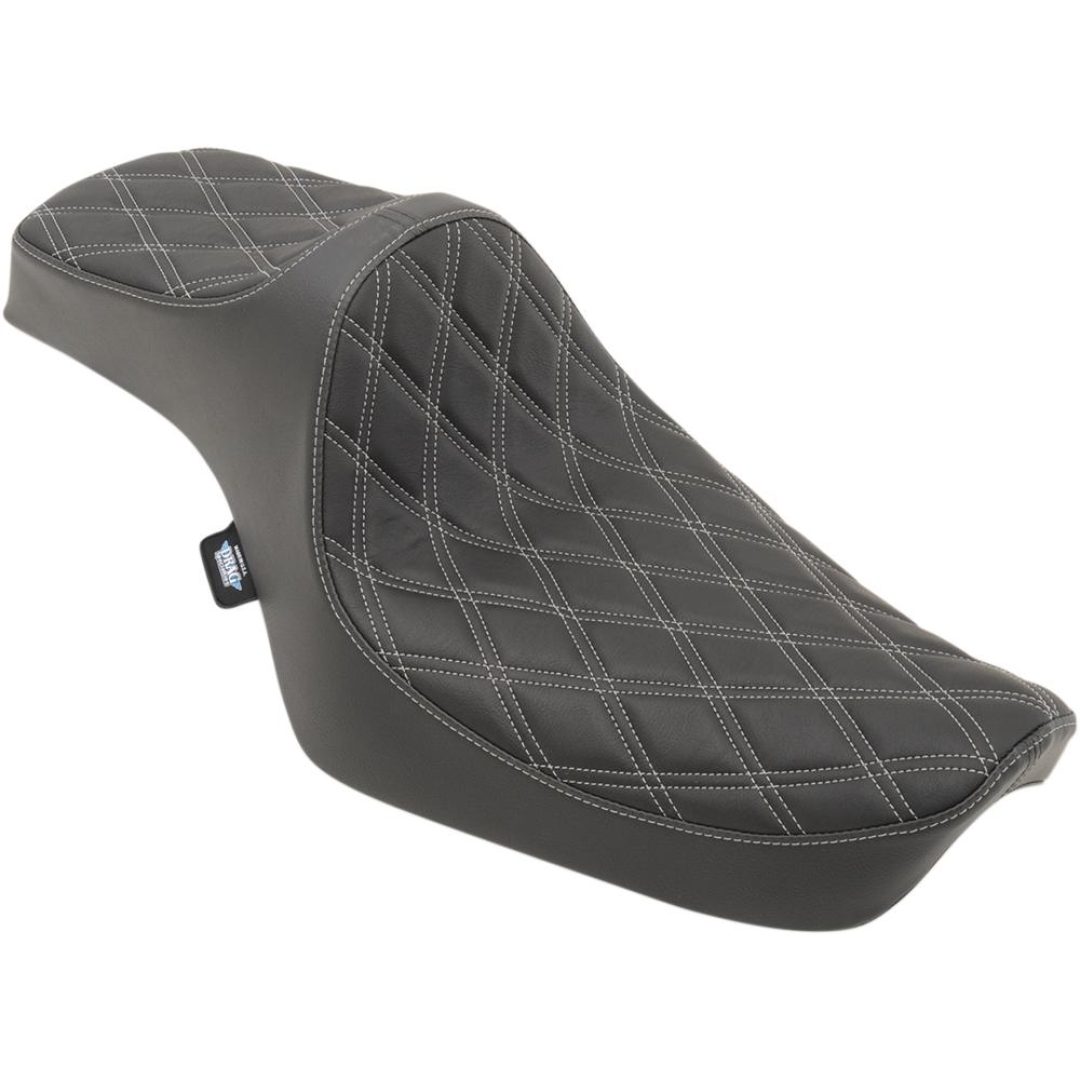 2-Up Sadel Predator DRAG SPECIALTIES svart/silver