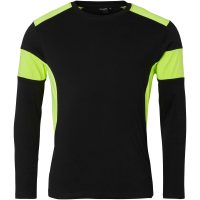 212 T-shirt Black/fluoresant yellow S