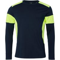 212 T-shirt Navy/fluoresant yellow M