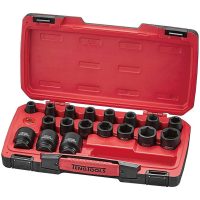 22 delars krafthylssats med 1/2tum fyrkantsfäste T9222 Teng Tools
