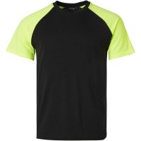 225 T-shirt Black/fluoresant yellow M