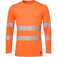 281 T-shirt LS Fluorescent orange M