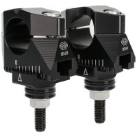 2DGT Adjustable Bar Mounts Black Honda GILLES TOOLING