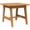 3-delars Bistro Set med Kuddar i Massivt Akaciaträ vidaXL 45 x 45 x 40 cm, 65 x 59,5 x 72 cm – miniatyr 6