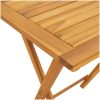 3-delars Trädgårds Bistro Set i Massivt Akaciaträ vidaXL 47 x 38 x 74 cm – miniatyr 11