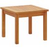 3-delars trädgårdsbistrå sett med kuddar i massivt akaciaträ vidaXL 60 x 65.5 x 79 cm – miniatyr 5