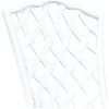 3-delars trädgårdsbistro set i vit gjuten aluminium vidaXL Standard – miniatyr 9