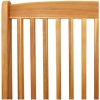 3-delars trädgårdsbistro set - Solid akaciaträ vidaXL Liten – miniatyr 11