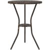 3-delars trädgårdsbistroset i bronsgjuten aluminium vidaXL 53 x 53 x 70,5 cm, 44 x 41 x 87 cm – miniatyr 5