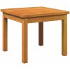 3-delat Bistro Set med Kuddar - Tillverkat av Massivt Akaciaträ vidaXL Stol, 59.5 x 70.5 x 72.5 cm, bord, 45 x 45 x 38 cm – miniatyr 6