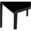 3-delat trädgårdsmöbelset svart poly rattan vidaXL 80 x 80 x 74 cm – miniatyr 11