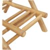 3-delat utomhusbarset hopfällbar bambu vidaXL – miniatyr 9