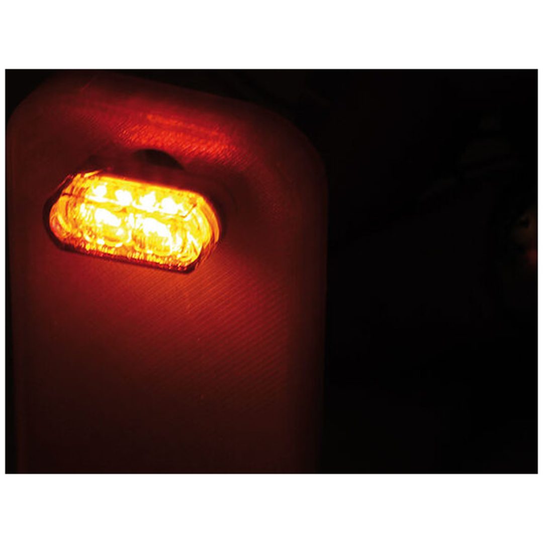 3-i-1 LED Blinkers Bakljus Modul smart Modul-1 Pro Rökfärgad E-märkt HIGHSIDER – bild 5