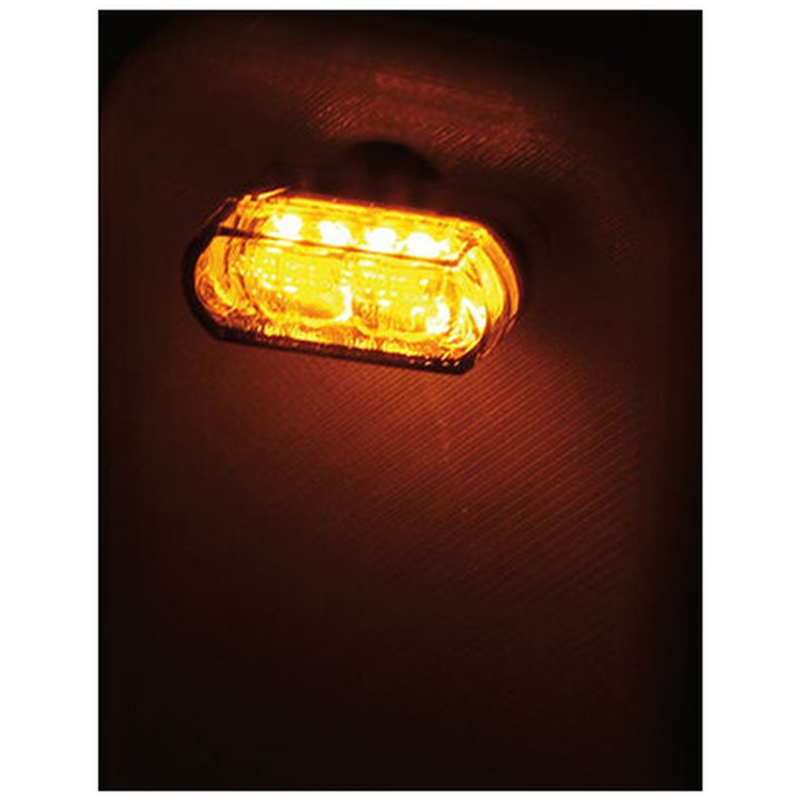 3-i-1 LED Blinkers Bakljus Modul smart Modul-1 Pro Rökfärgad E-märkt HIGHSIDER – bild 6