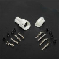 3-pin Sealed Connector Set WHITE Electrosport