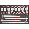 32 delars Hylsnyckelsats med 3/4tum fyrkantsfäste TTESK32 Teng Tools HYLSNYCKELSATS EVA 3/4 32 DEL – miniatyr 2