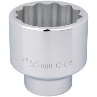 3/4" Drive Sockets 12 Points 55mm DRAPER