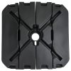 4-delars Cantilever parasollbas set - 130 kg sand eller 90 kg vatten vidaXL 98 x 98 x 13 cm – miniatyr 12