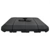 4-delars Cantilever parasollbas set - 130 kg sand eller 90 kg vatten vidaXL 98 x 98 x 13 cm – miniatyr 6