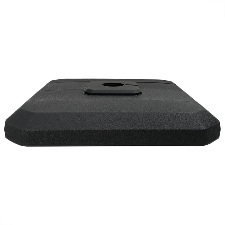 4-delars Cantilever parasollbas set - 130 kg sand eller 90 kg vatten vidaXL 98 x 98 x 13 cm – bild 7