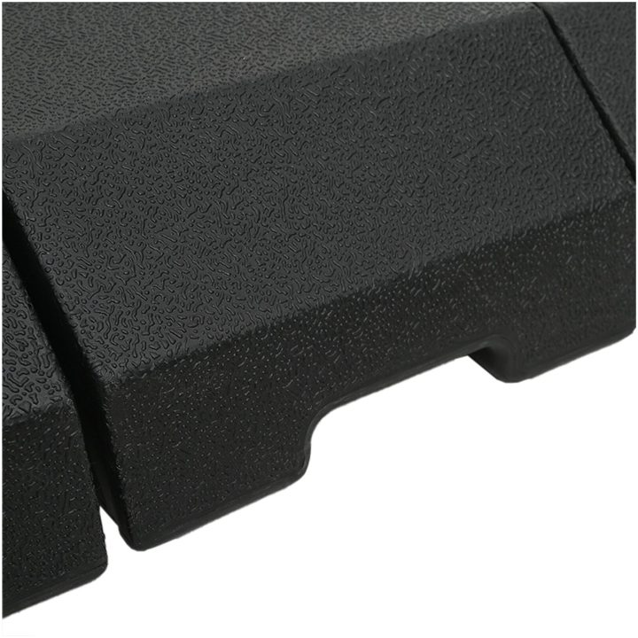 4-delars Cantilever parasollbas set - 130 kg sand eller 90 kg vatten vidaXL 98 x 98 x 13 cm – bild 9