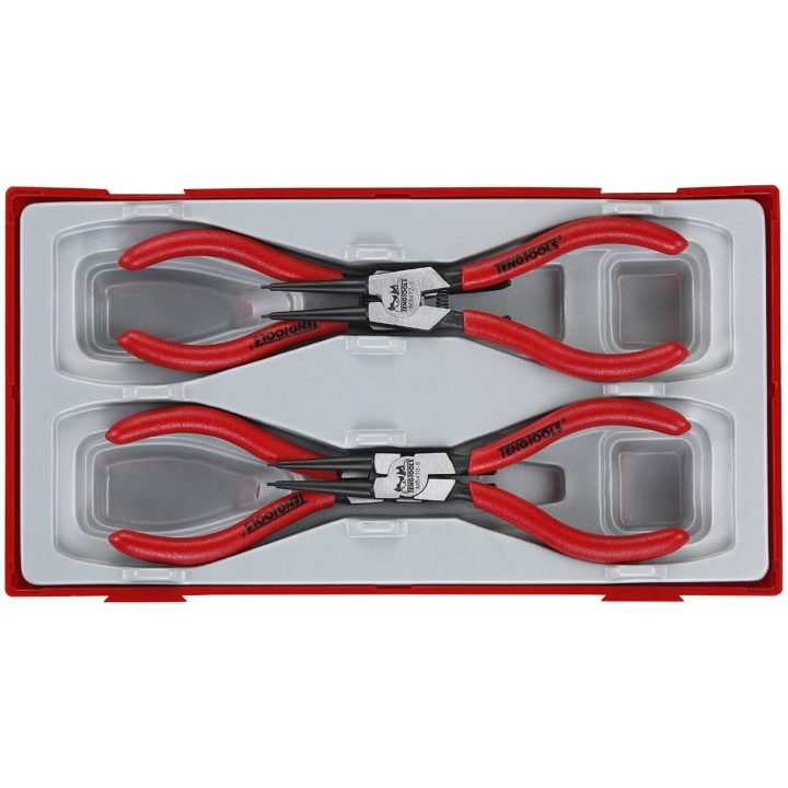 4 delars Spårringstång för in- och utvändiga spårringar TT474-5 Teng Tools SPÅRRINGSTÅNGSATS TT474-5 – bild 2