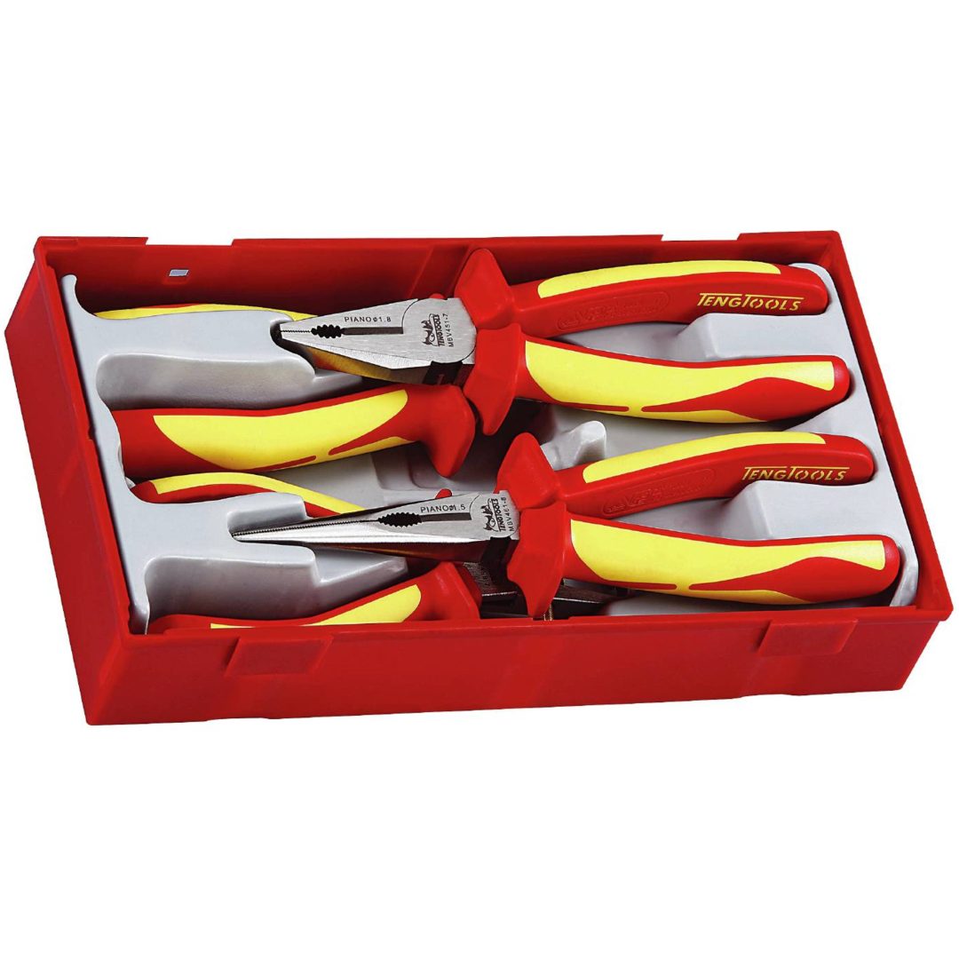 4 delars Tångsats 1000 volt Teng Tools TTV440 TÅNGSATS 1000V 4 DELAR TTV440 – bild 2