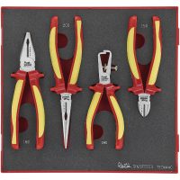 4 delars Tångsats för 1000 volt TEDV440 Teng Tools