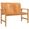 4-delat trädgårdslounge-set massivt trä akaciaträ vidaXL Medium – miniatyr 6