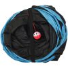 4-vägs kattunnel svart och blå 25 cm polyester vidaXL – miniatyr 4