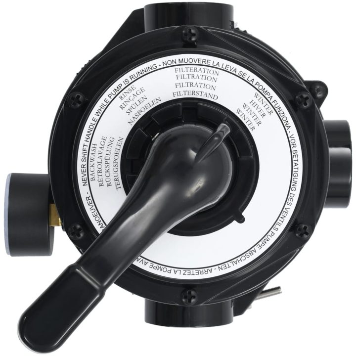 4-vägsventil för sandfilter ABS 1,5" vidaXL – bild 3