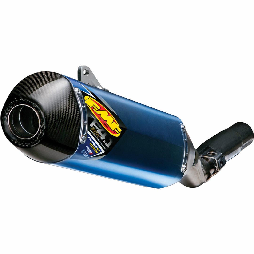 4.1RCT Ljuddämpare Anodiserad FMF MUFFLER TI/CF RCT4.1 KTM
