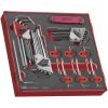 42 delars TX- och sexkantnyckelsats TEDHT42 Teng Tools TX/SEXKANTNYCKELSATS EVA 42DEL – miniatyr 2