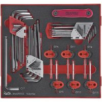 42 delars TX- och sexkantnyckelsats TEDHT42 Teng Tools