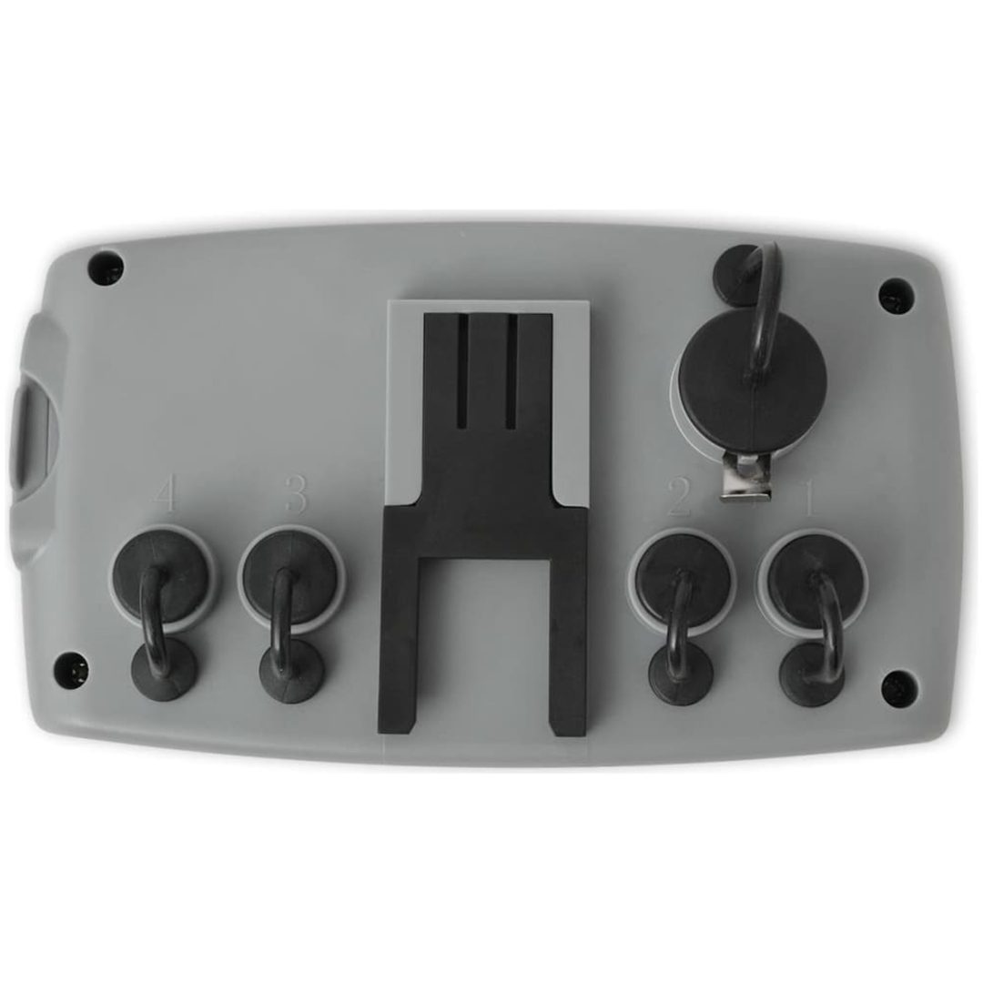 42352 Automatisk bevattningstimer med 4 stationer 3 V vidaXL – bild 4