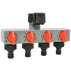 42352 Automatisk bevattningstimer med 4 stationer 3 V vidaXL – miniatyr 5