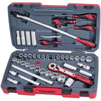 44 delars hylsnyckelsats T1244 Teng Tools