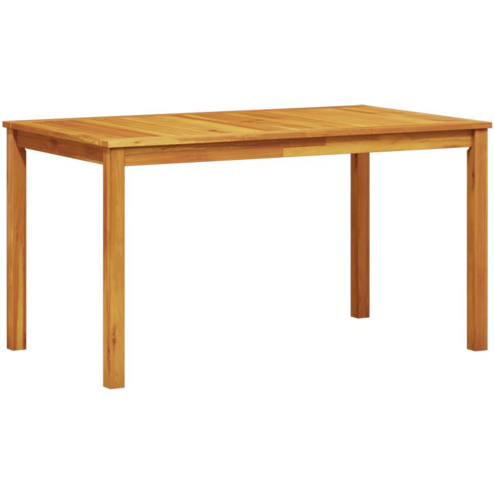 5-delar Trädgårdsmatgrupp i Akacia vidaXL 140 x 80 x 74 cm – bild 6