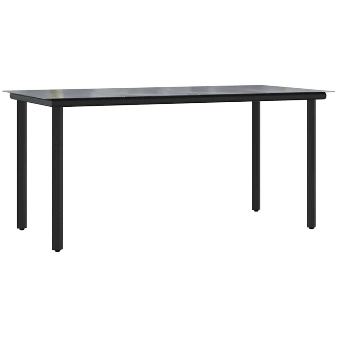 5-delars trädgårdsdatasätt beige polyrotting vidaXL 160 x 80 x 74 cm – bild 5